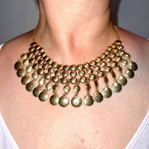 Lucky Brand Gold-tone Collar Necklace